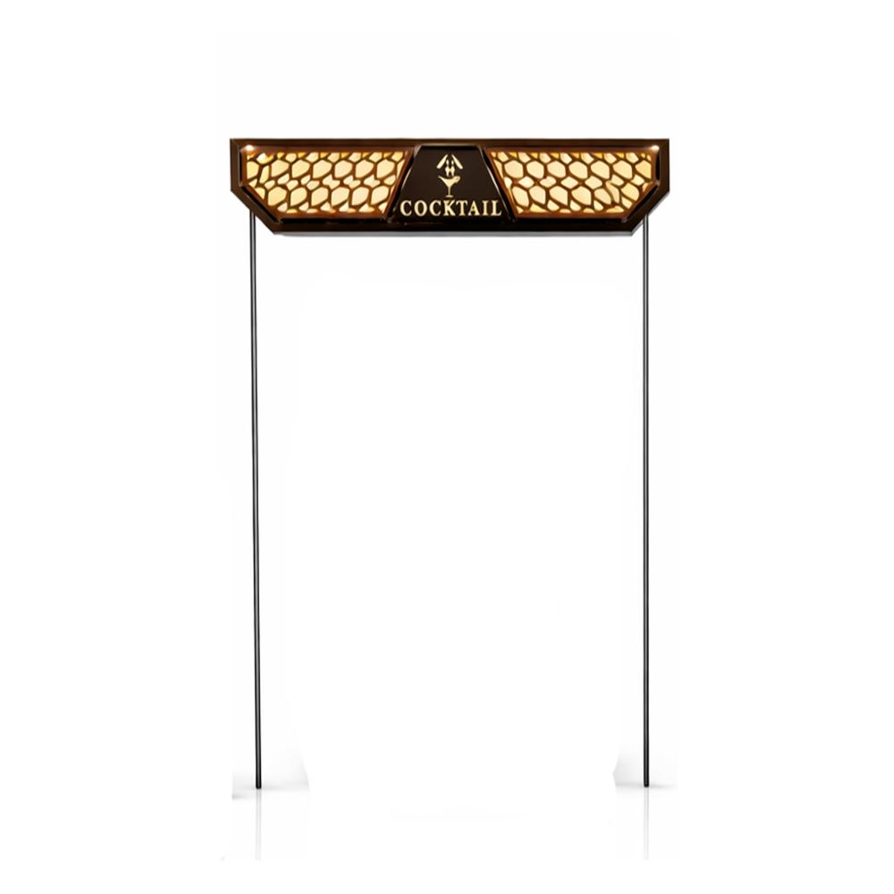 modern marriage catering counter