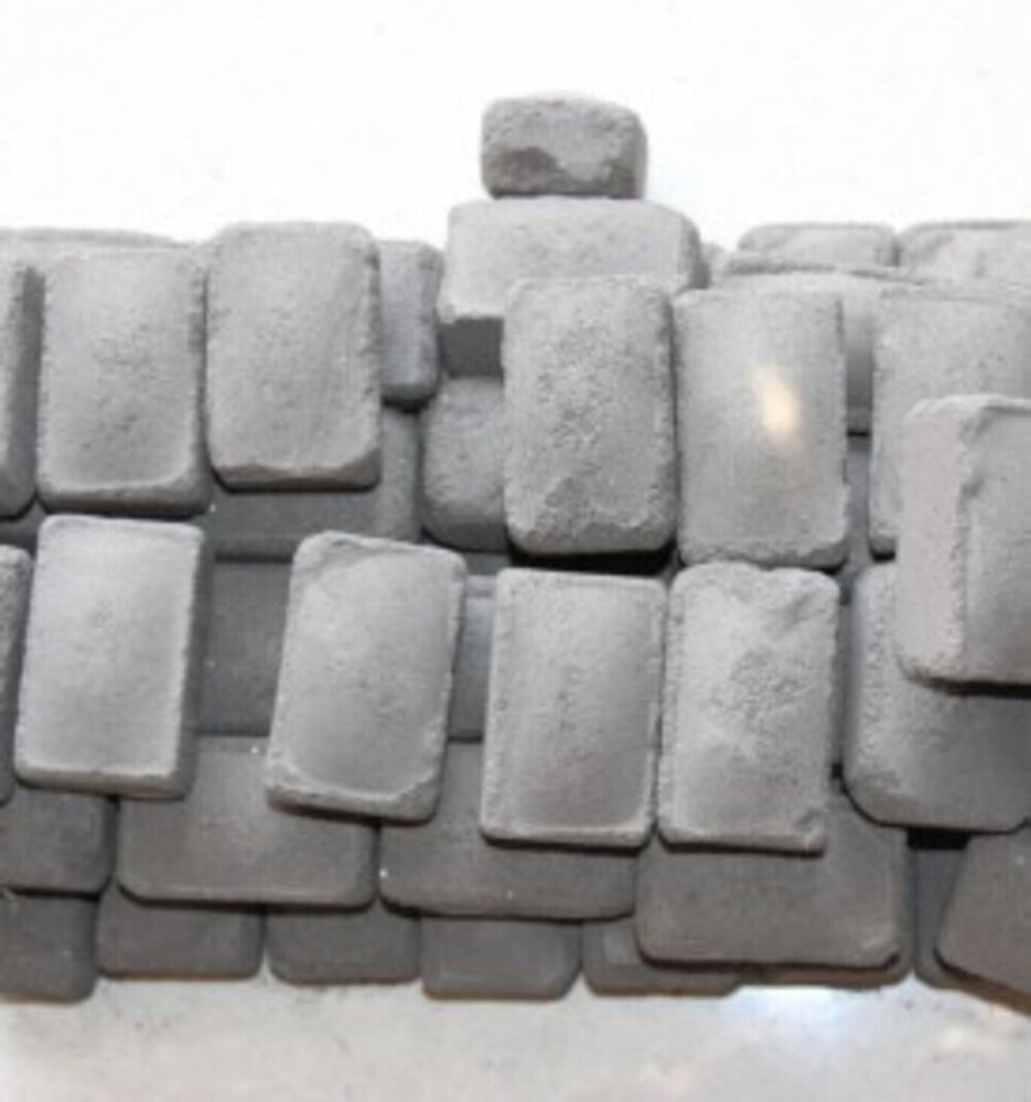 Manganese Metal Briquettes - Color: Silvery Gray