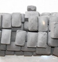 Manganese Metal Briquettes - Color: Silvery Gray