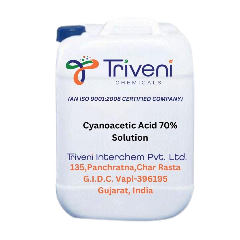 Cyanoacetic Acid 70% Solution