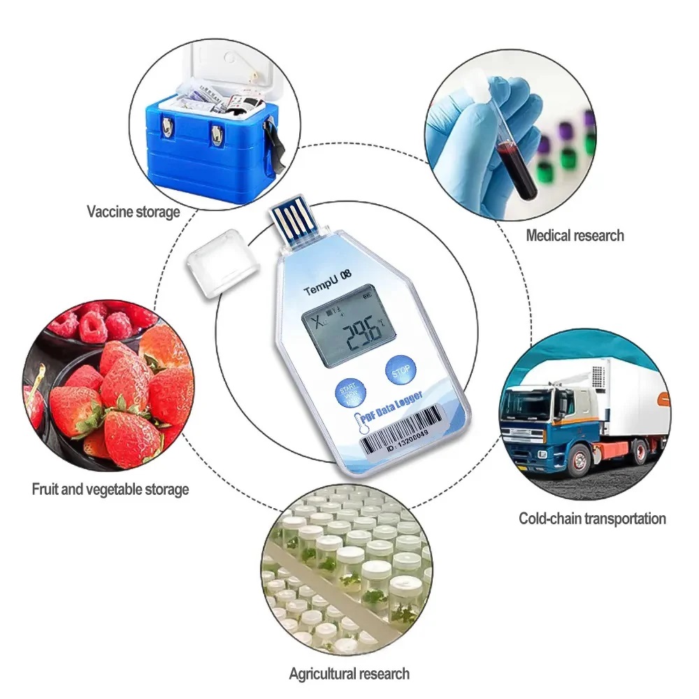 True Sense Temperature Data Logger Tempu08