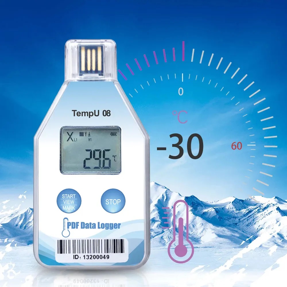 True Sense Temperature Data Logger Tempu08
