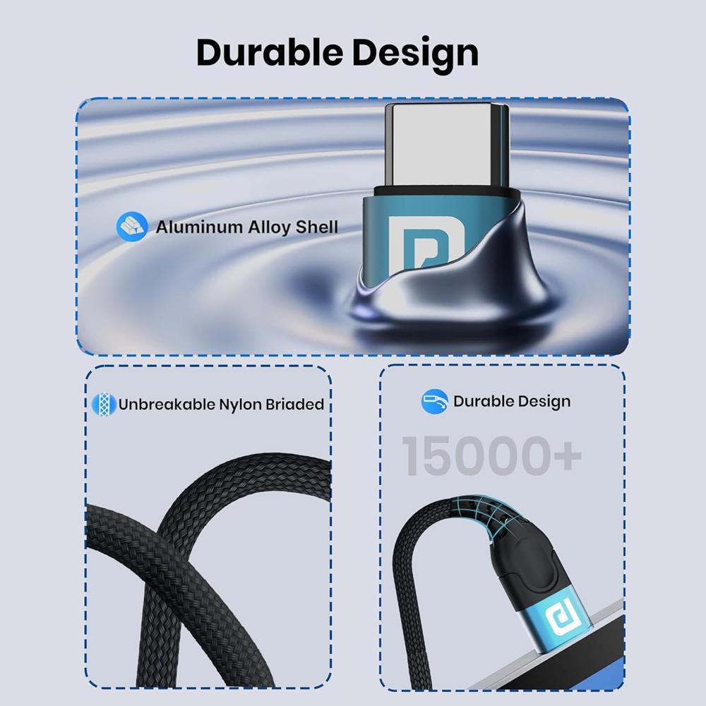 Portronics iKonnect C Pro Type C to 3.5 mm Audio Jack Connector with DAC Headphone Converter Adapter Compatible with iPhone