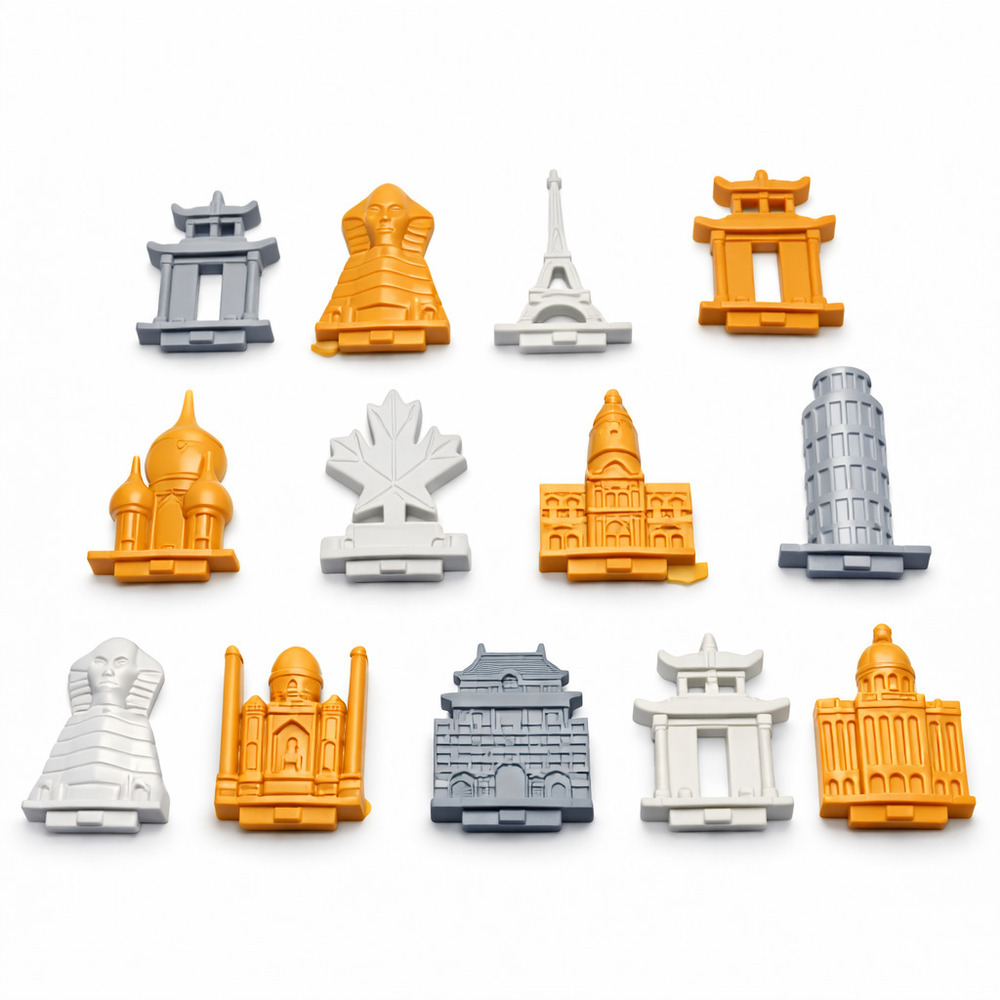 Plastic Mini Taj Toy