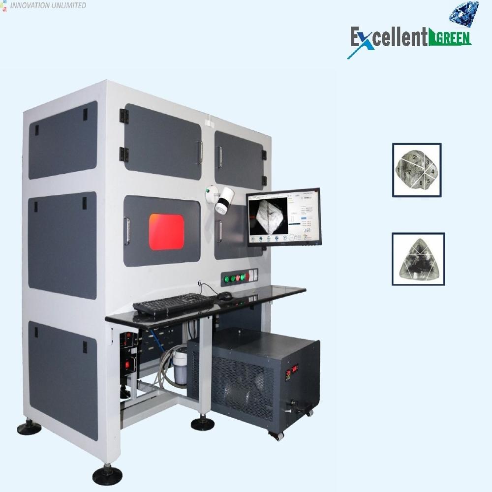 Macpie Green Diamond Laser Cutting Machine