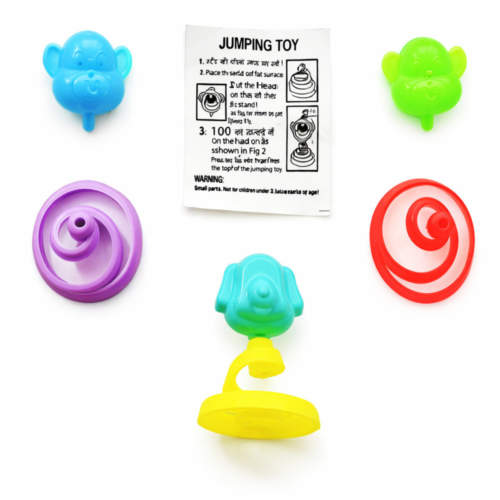 Plastic Jumping Animal Toy