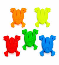 Plastic Jumping Frog Toy