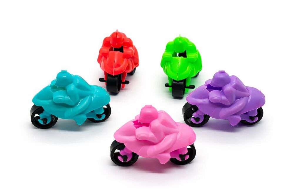 Plastic Small Helmet Bike Toy