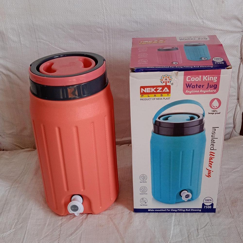 Insulated Water Jug with Tap (5700ml) Leakproof, Travel Cooler