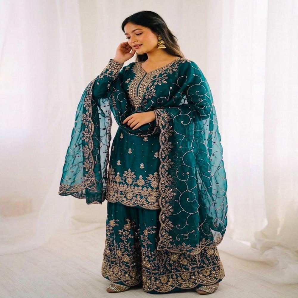 embroidery suit