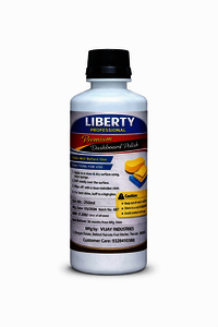 Liberty Professional Dashbaord Polish| Silicone Liquid Polish| Car Interior Cleaner, Leather, Vinyl & Rubber, Spray Bottle 1 Ltr - Product Type: Polish