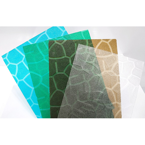 Polycarbonate Mosaic Solid Sheet - Color: Multicolor
