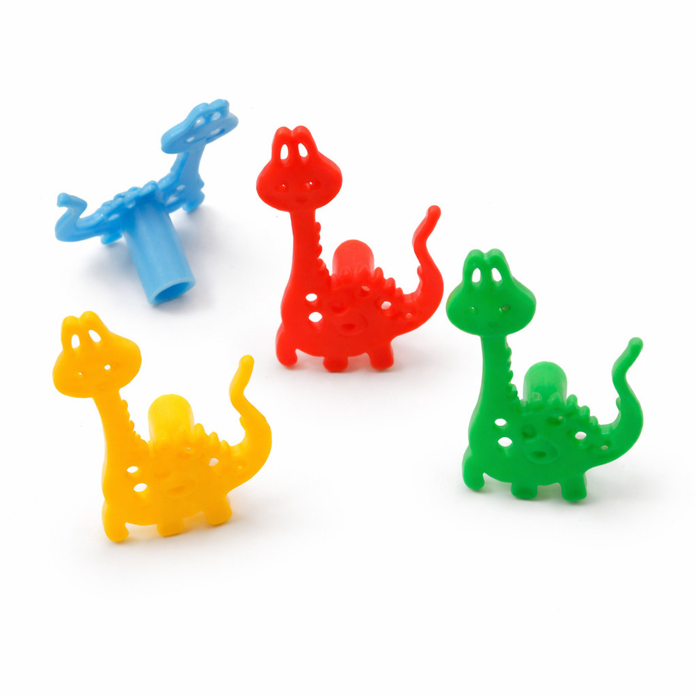 Plastic Dinosaur Pencil Top Toy
