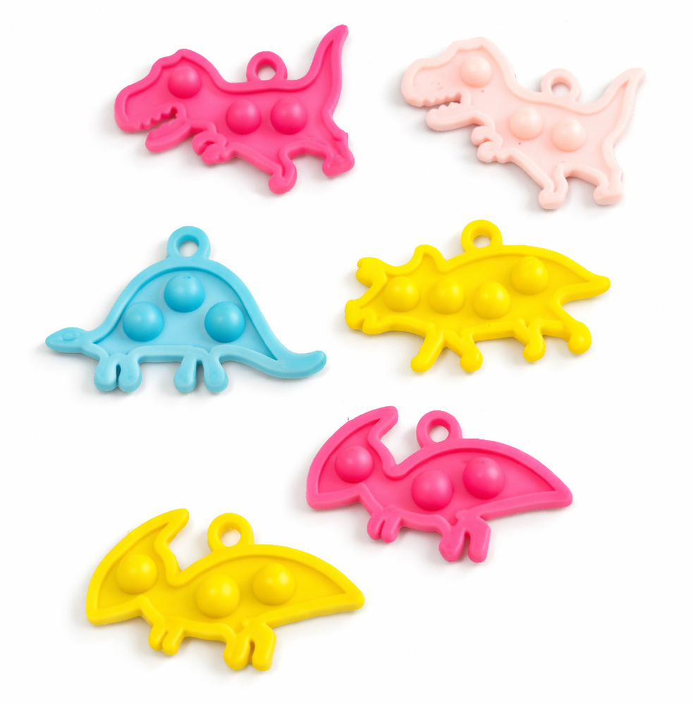 Plastic Dinosaur Popit Toy
