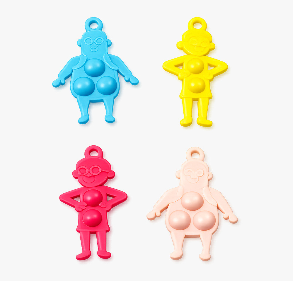 Plastic Motu Patlu Popit Toy