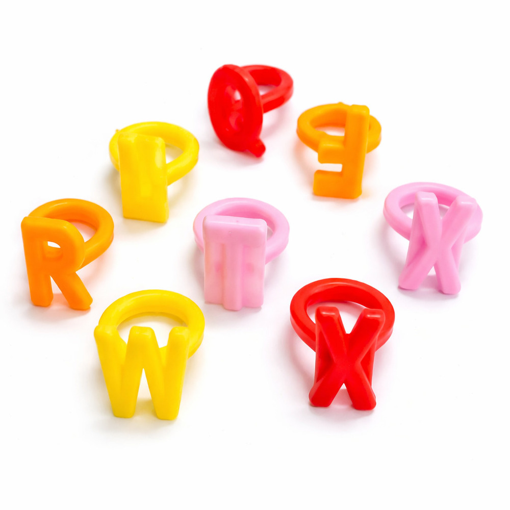 Plastic A TO Z Ring Toy
