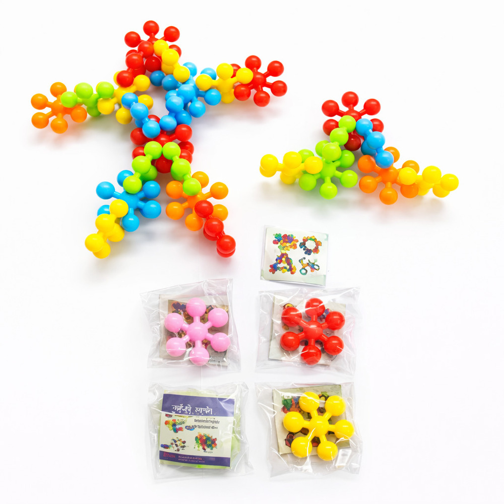 Plastic Big Block Spinner Toy