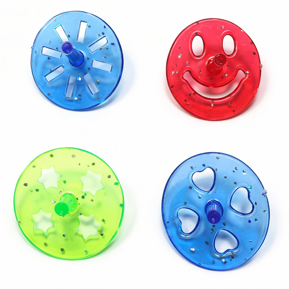 Plastic Mini Crystal Spinner Toy