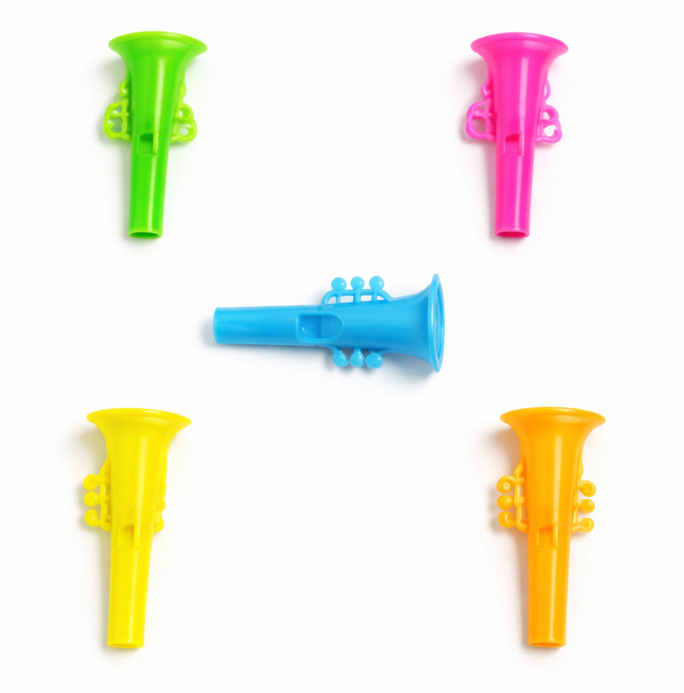 Plastic Mini Bend Whistle Toy