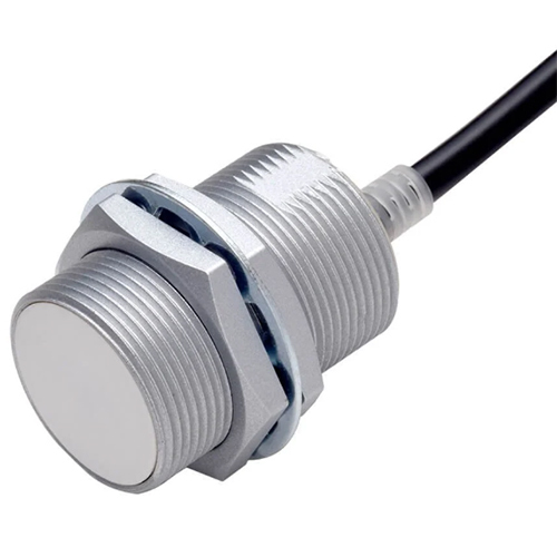 E2e-x5mf1 Omron Proximity Sensor - Nickel Plated Brass Body, M18x1, Ip67, 5mm Sensing Distance, Npn Normally Open Output, Pre-wired Connector