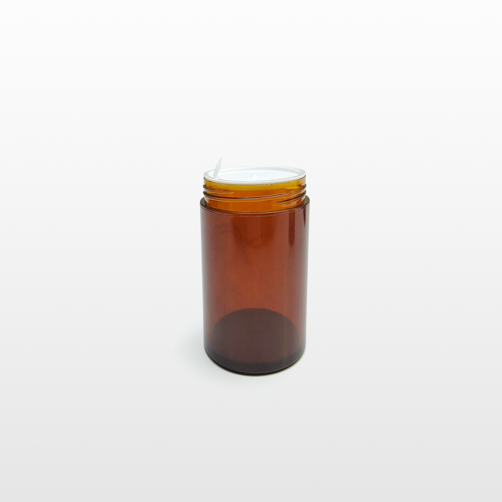 100gm Acrylic Jar with Golden Cap