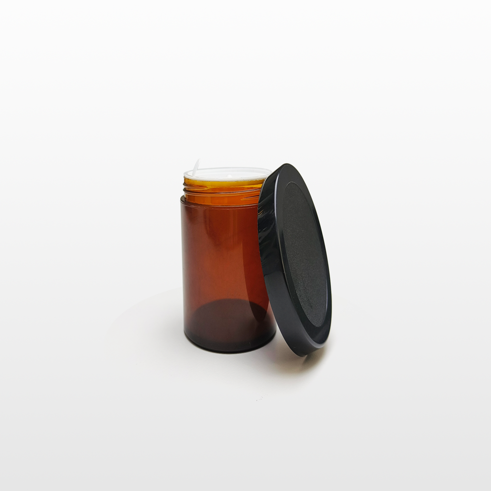 100gm Acrylic Jar with Golden Cap
