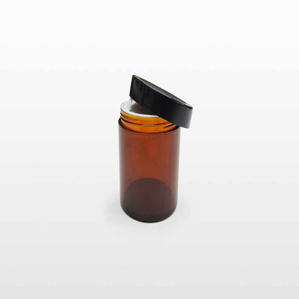 100gm Acrylic Jar with Golden Cap