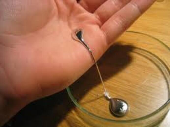 Silver Liquid Mercury