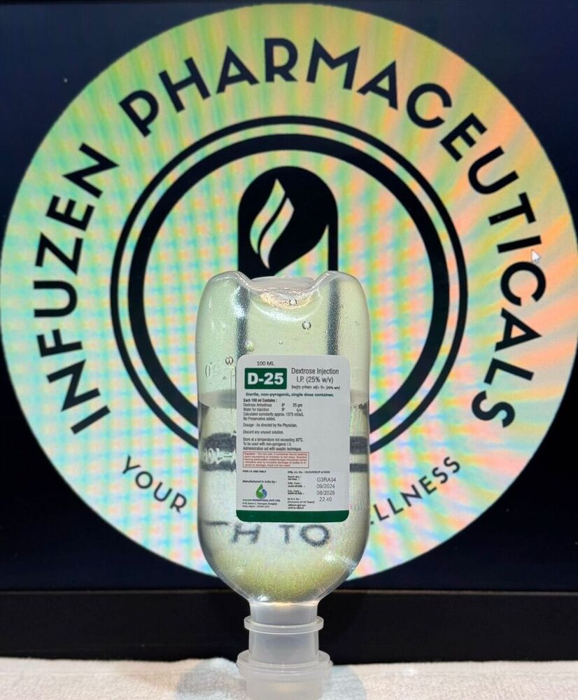 100ml Dextrose Injection I.P 25% W-V