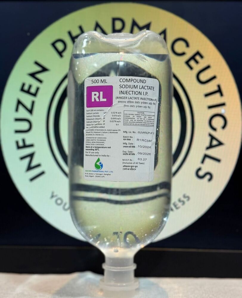 500ML Compound Sodium Lactate Injection I.P