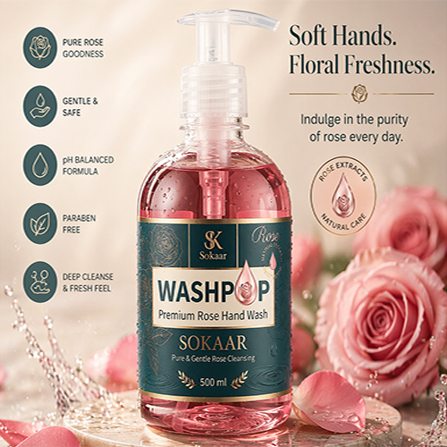 500 ML Premium Rose Hand Wash