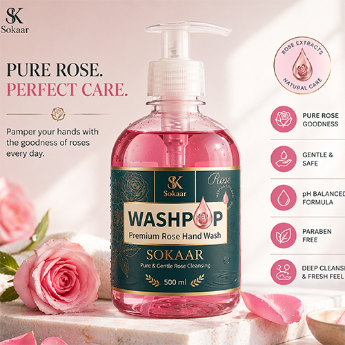 500 ML Premium Rose Hand Wash