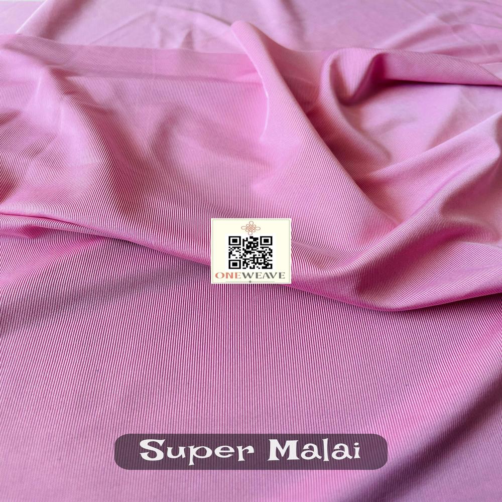 SUPER MALAI POLYESTER LYCRA FABRIC