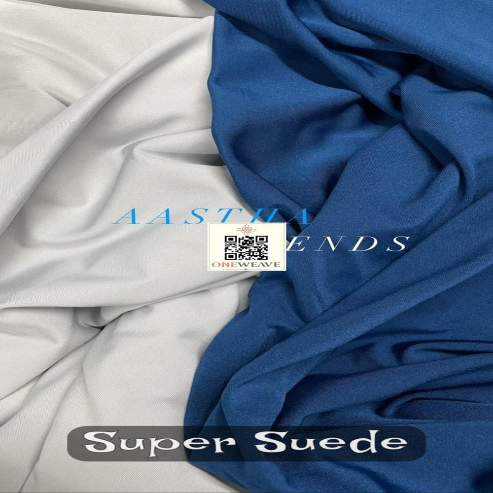 SUPERR SUED POLYESTER LYCRA FABRIC