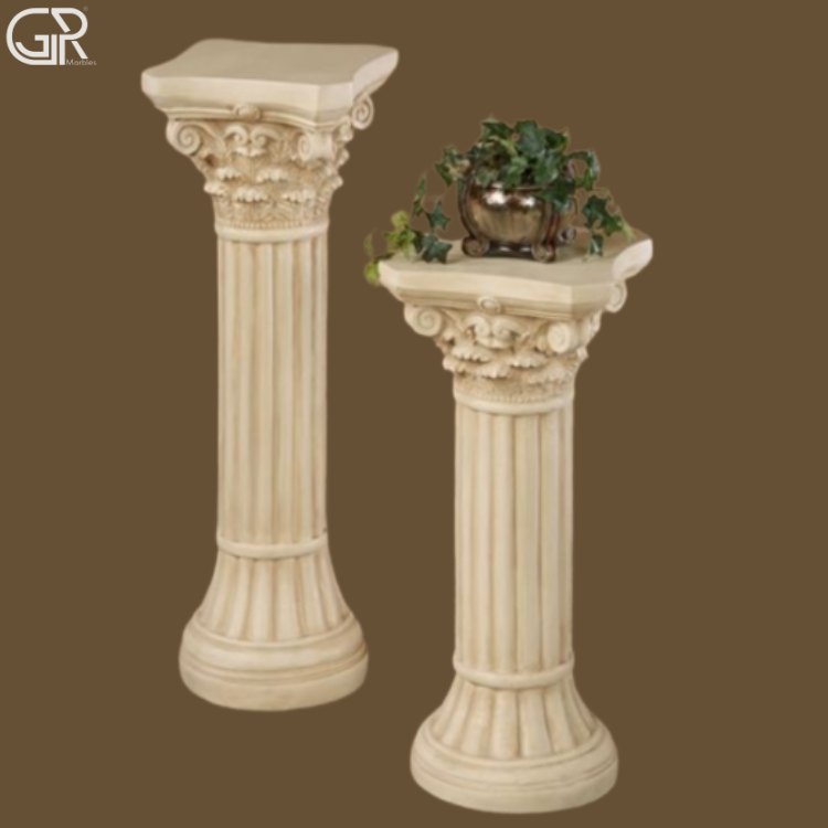 Sandstone garden Pedestal
