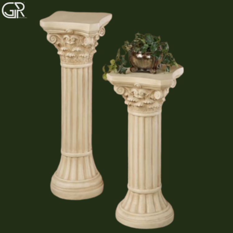 Sandstone garden Pedestal