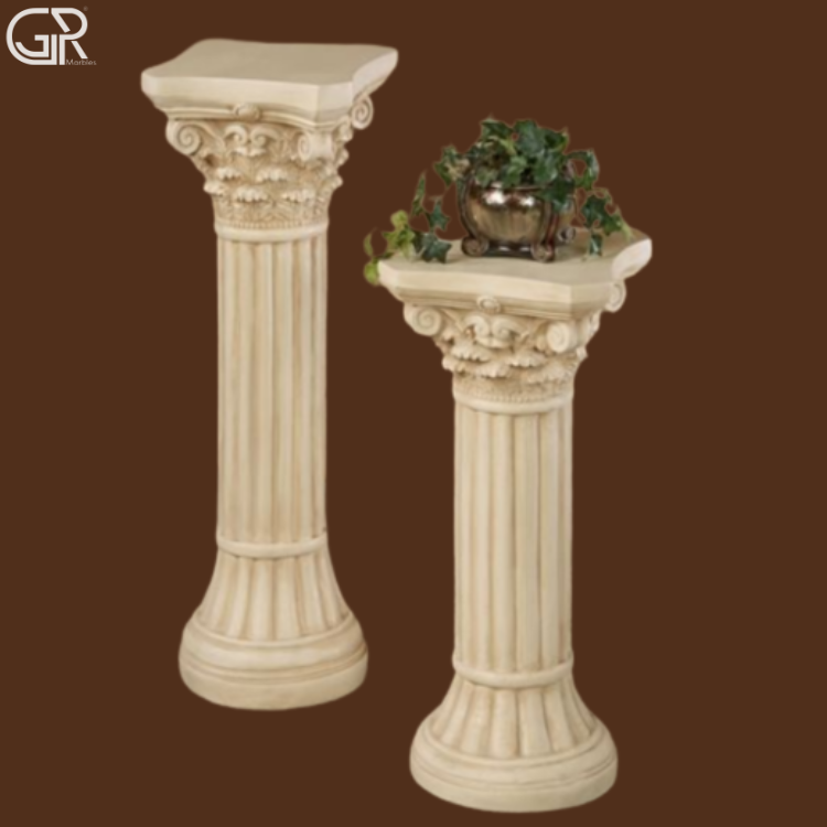 Sandstone garden Pedestal