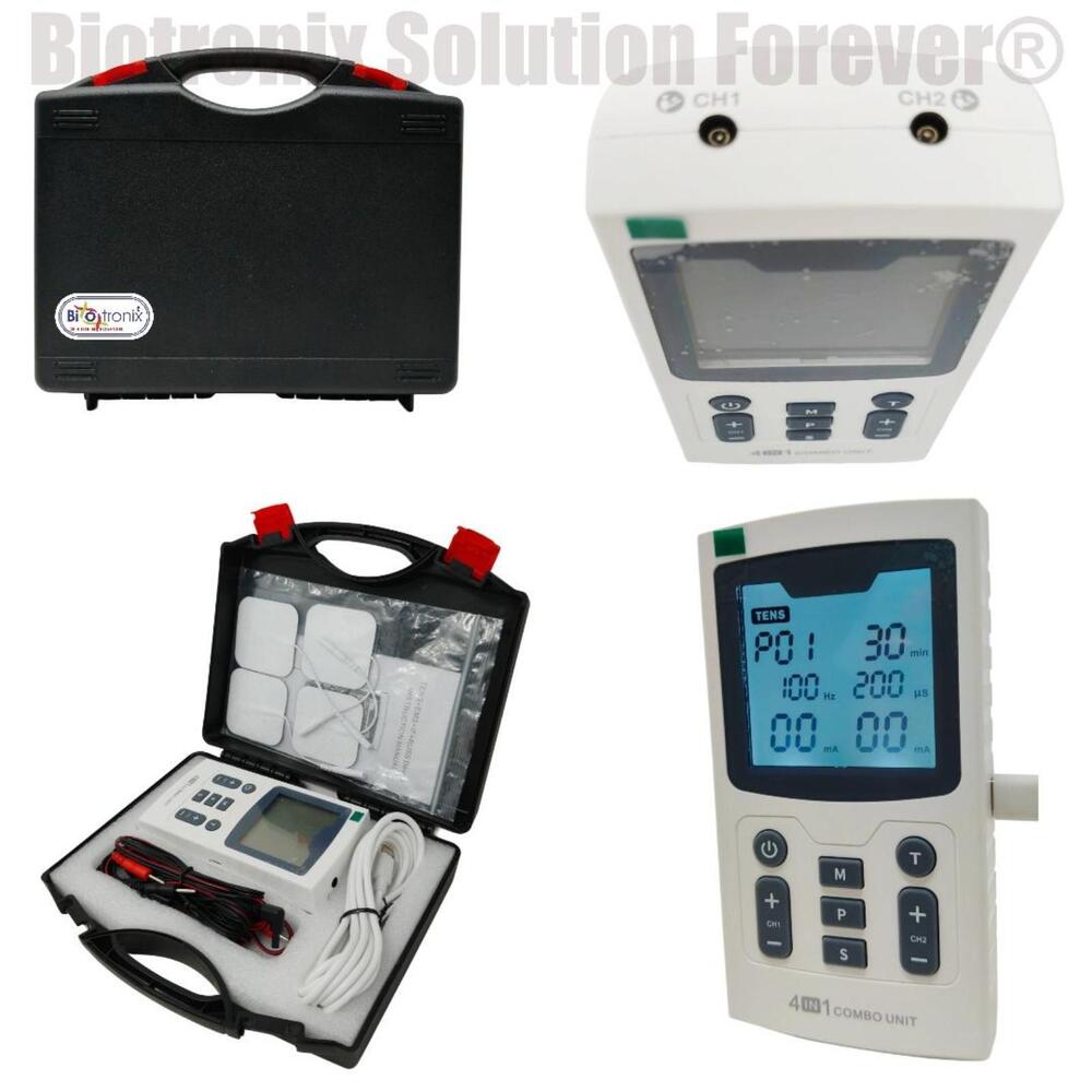 Digital 4 Channel Electrotherapy Machine for Pain Relief & Rehabilitation