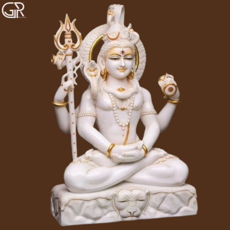 Marble God Shiv Ji Statue