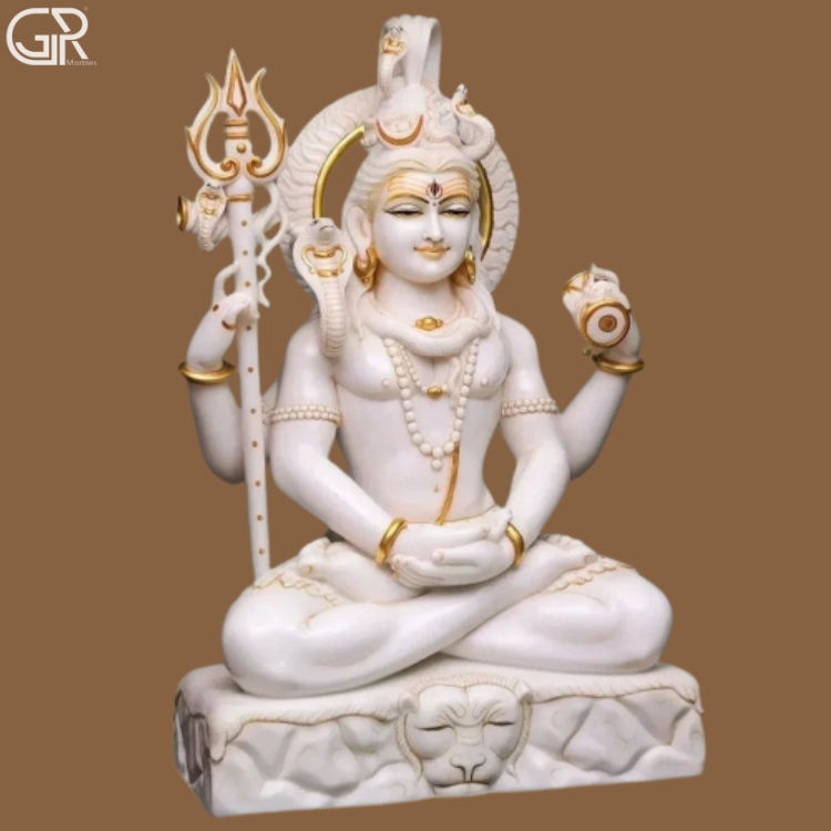 Marble God Shiv Ji Statue