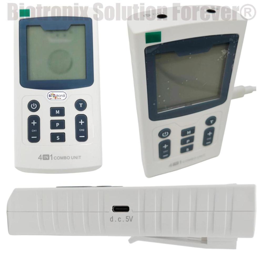 4 in 1 Combo Physiotherapy Unit with TENS EMS IFT NMES Therapy