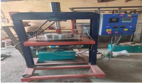 UW PP35 Hydraulic Single Cylinder Plate Making Machine