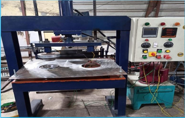UW PP40 Single Cylinder Double Die Plate Making Machine