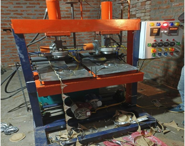 UW PP45 डबल डाई डबल सिलेंडर प्लेट बनाने की मशीन