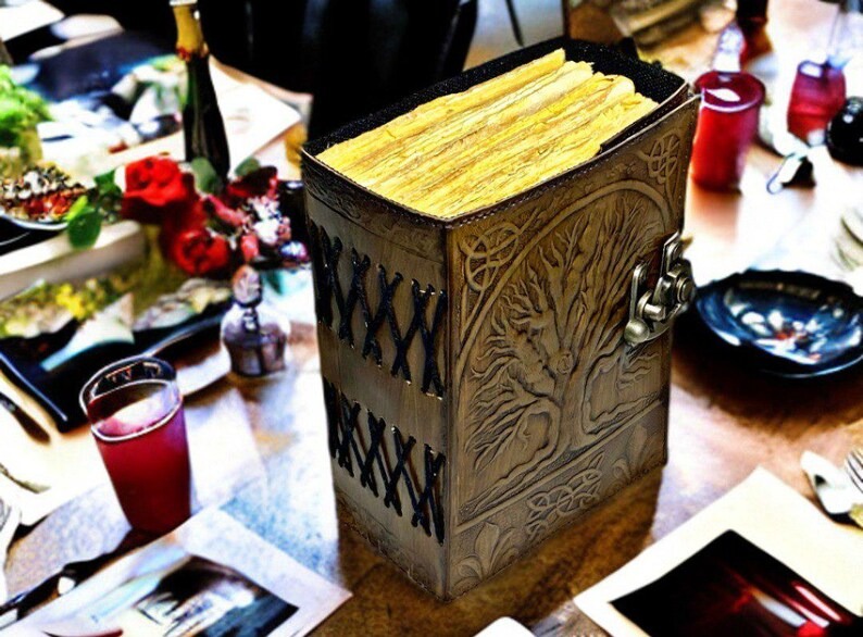 Tree Design Leather Journal