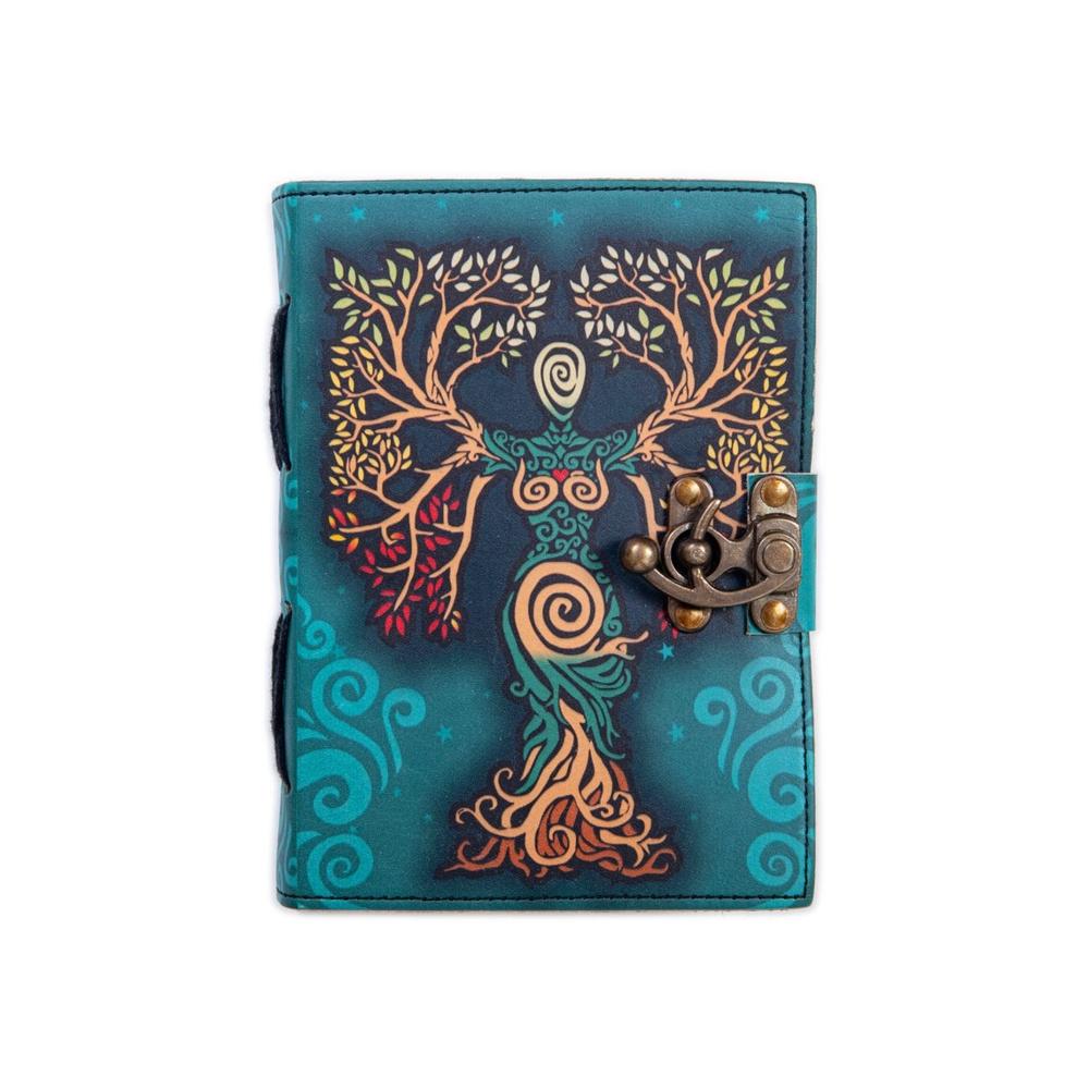 Spiritual Design Leather Journal
