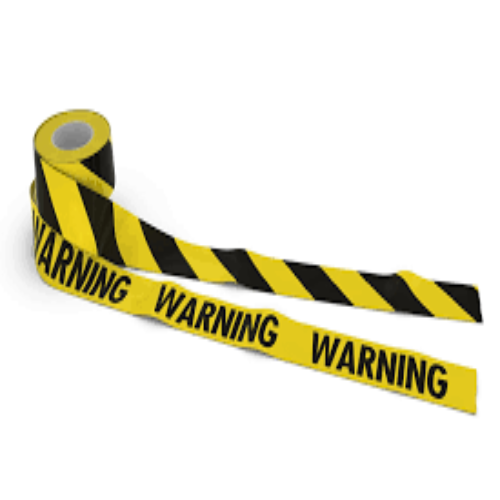 PU Yellow Band Marking Tape