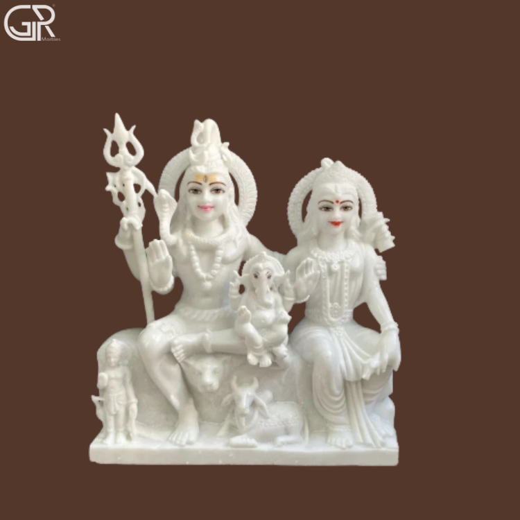 Marble Shiv Parivar