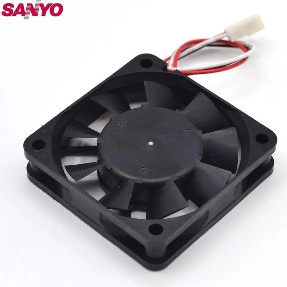 SANACE 9WF0624H7D04 24V DC 0.12A 6025mm Ball Bearing Industrial Inverter Axial Cooling Fan