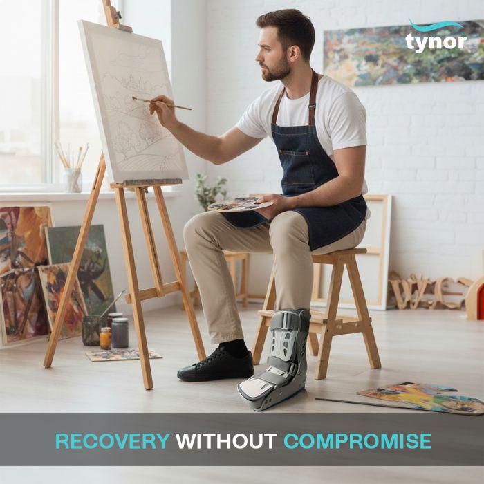 Tynor Pro Air Walker Boot, Short Medium